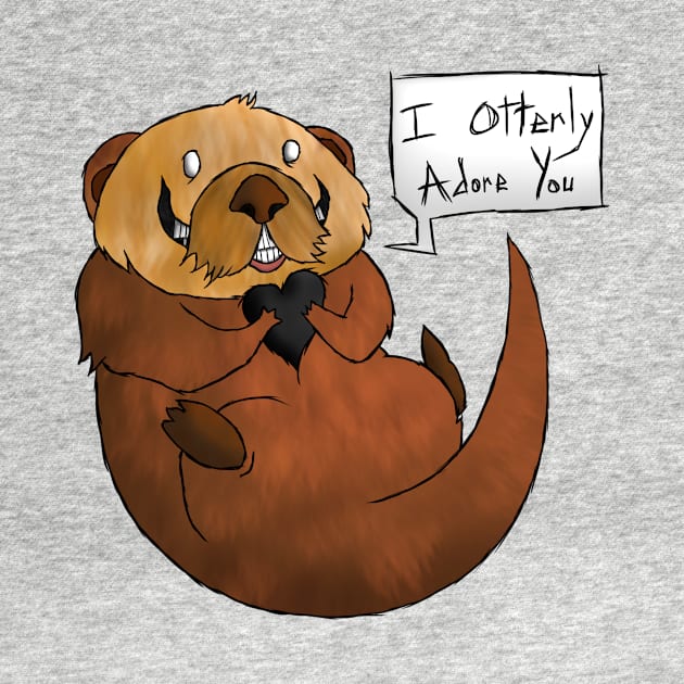 Otter by TheDoodleDream